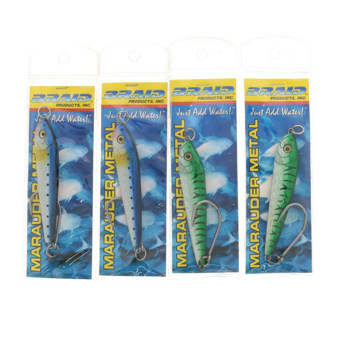 Braid Tantrum Marauder Metal Fishing Lures 3oz ~ 4-Pack