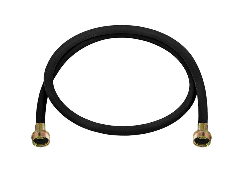 Ultra Dynamic Products #WA6107004 Rubber Washing Machine Hose 3/8 in. D X 4 ft. L