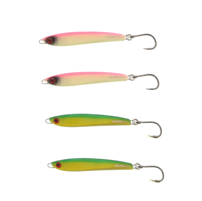 Braid Tantrum Hammer Jigs 2 oz ~ 4-Pack