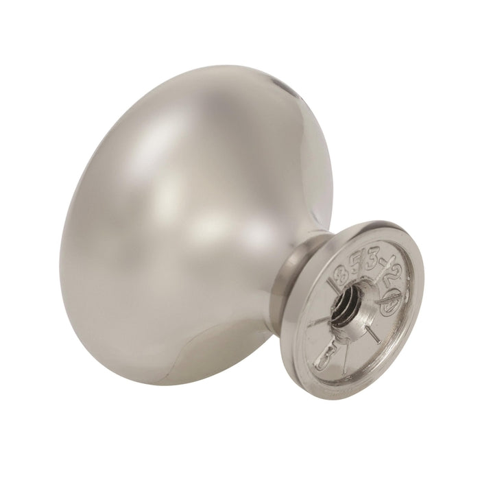 Amerock #BP85326 The Anniversary Collection Round Cabinet Knob 1-3/16 in. D 1 in. Polished Chrome ~ 6-Pack