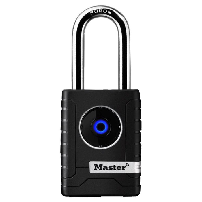 Master Lock #4401LHEC 5-5/16 in. H X 1-1/16 in. W X 2-7/32 in. L Metal Single Locking Bluetooth Weather-Resist