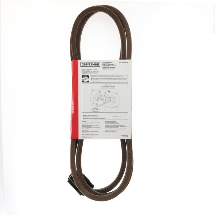 Craftsman #CMXGZAM501009 Deck Drive Belt 0.54 in. W X 103.24 in. L For Lawn Tractor