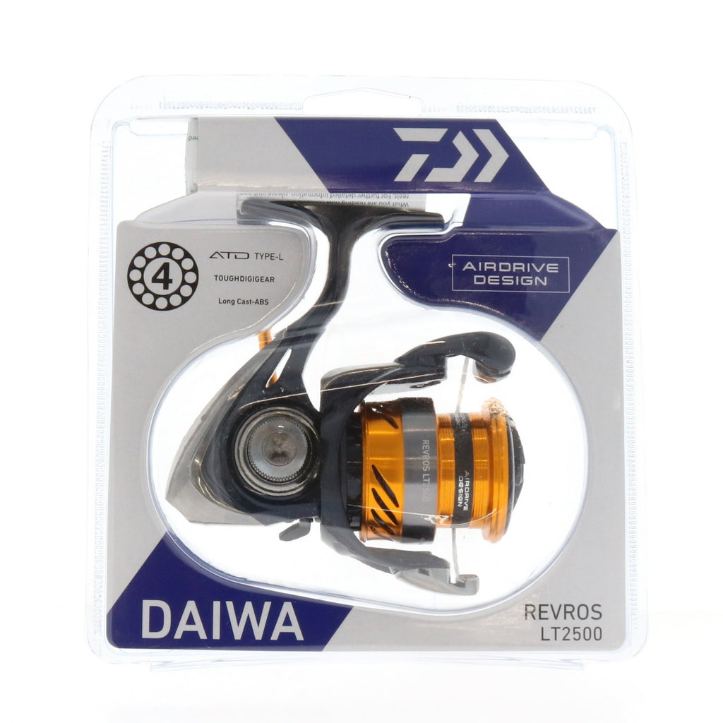 Daiwa REVLT2500-CP 39.90 in. 5.3-1 Gear Ratio Revros LT Spinning Reels - 22  lbs Line Rate 