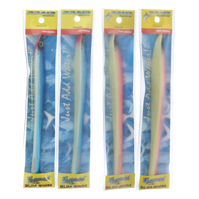 Braid Tantrum Slim Swim Jigs Saltwater Lures 7 oz ~ 4-Pack