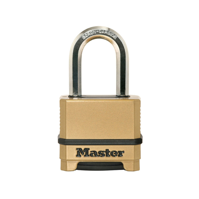 Master Lock #M175XDLFCCSEN 2 in. High X 1-7/32 in. Wide X 2 in. Long Steel Ball Bearing Locking Padlock Keyed