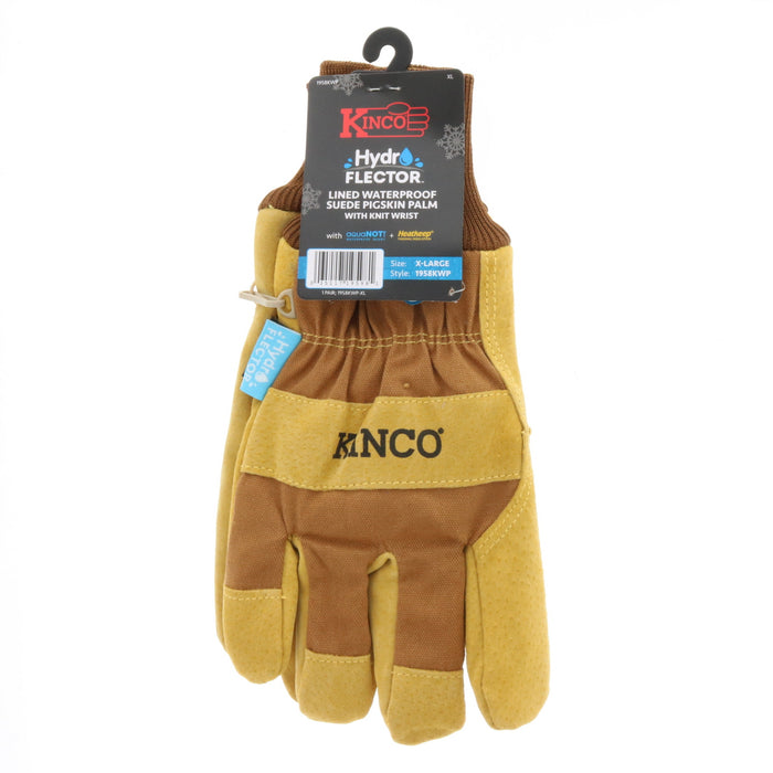 Kinco #1958KWP HydroFlector Glove Work XL Suede