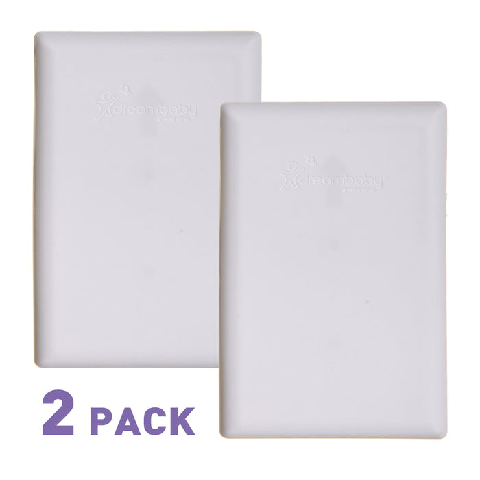 Dreambaby CoverPlug White Plastic Outlet Cover 2 pk ~ 3-Pack ~ 6 Total