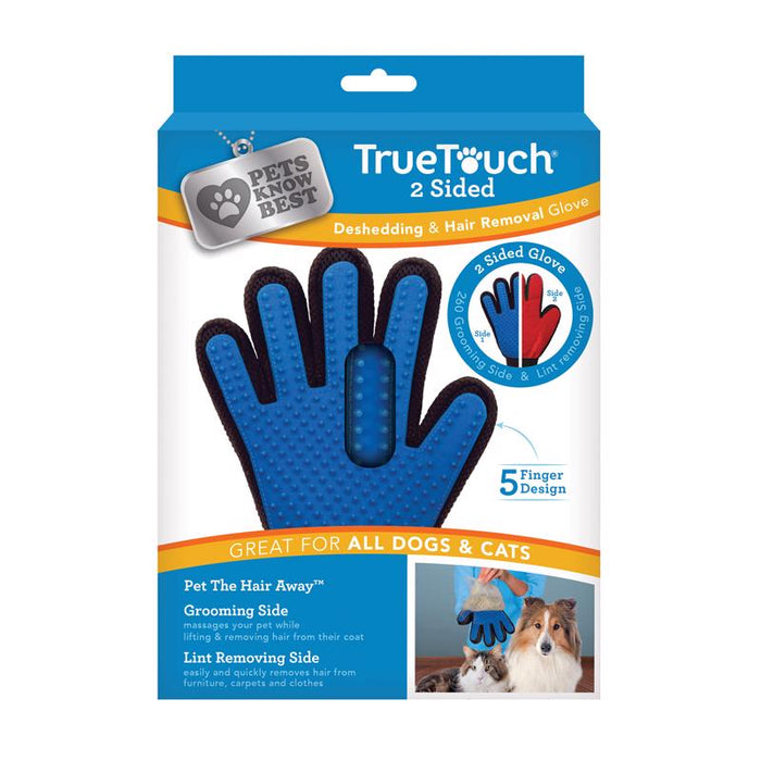 True Touch #PKB08124 As Seen On TV 2-Sided Cat and Dog Grooming Mitt