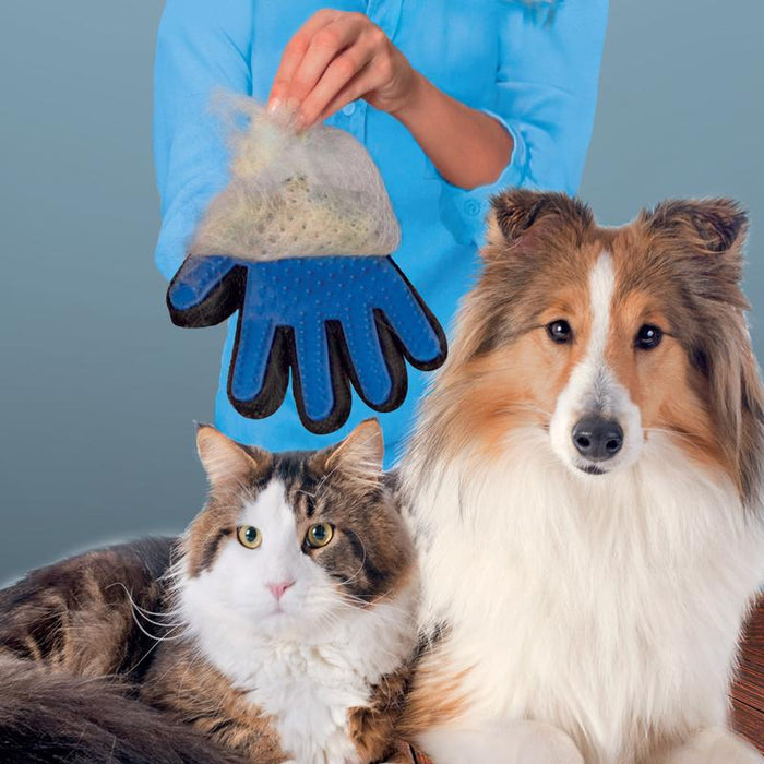 True Touch #PKB08124 As Seen On TV 2-Sided Cat and Dog Grooming Mitt