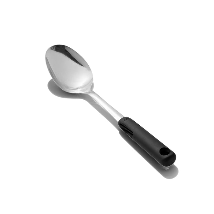 OXO Good Grips #11283100 Black/Silver Stainless Steel Spoon
