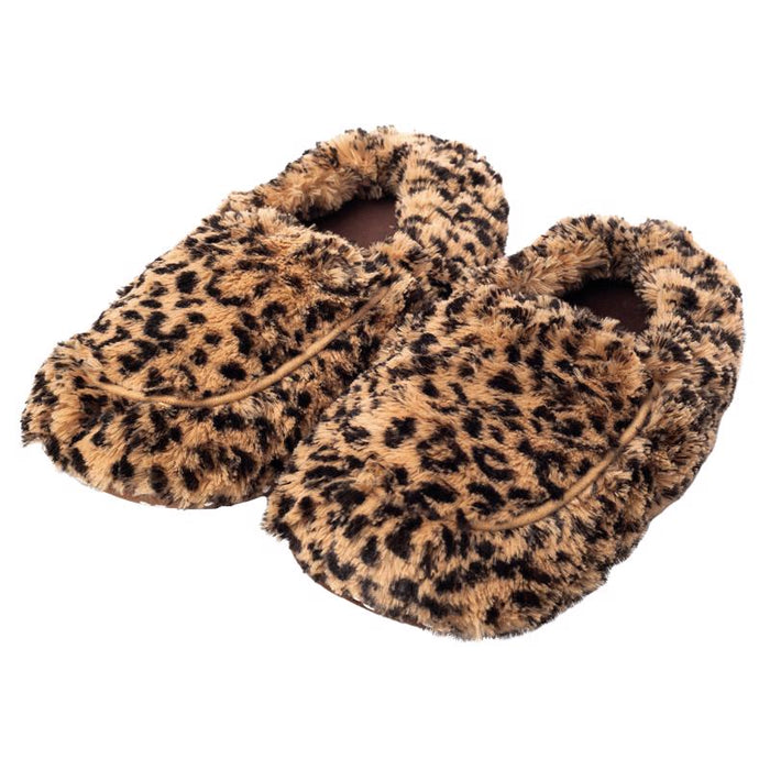 Warmies #FW-SLI-5 Tawny Slippers Black/Brown