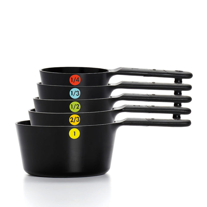 OXO Good Grips #11110901 Plastic Black Measuring Cups