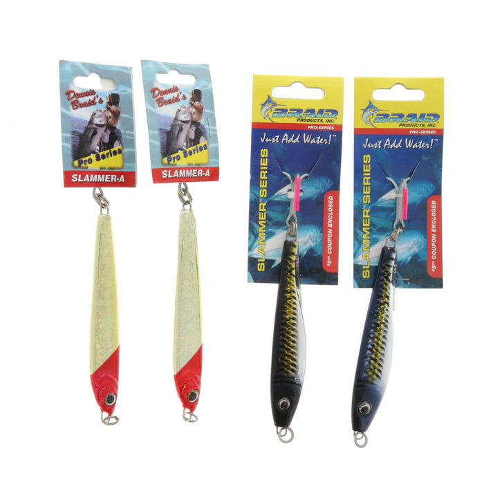 Braid Slammer Jigs ~ 4-Pack