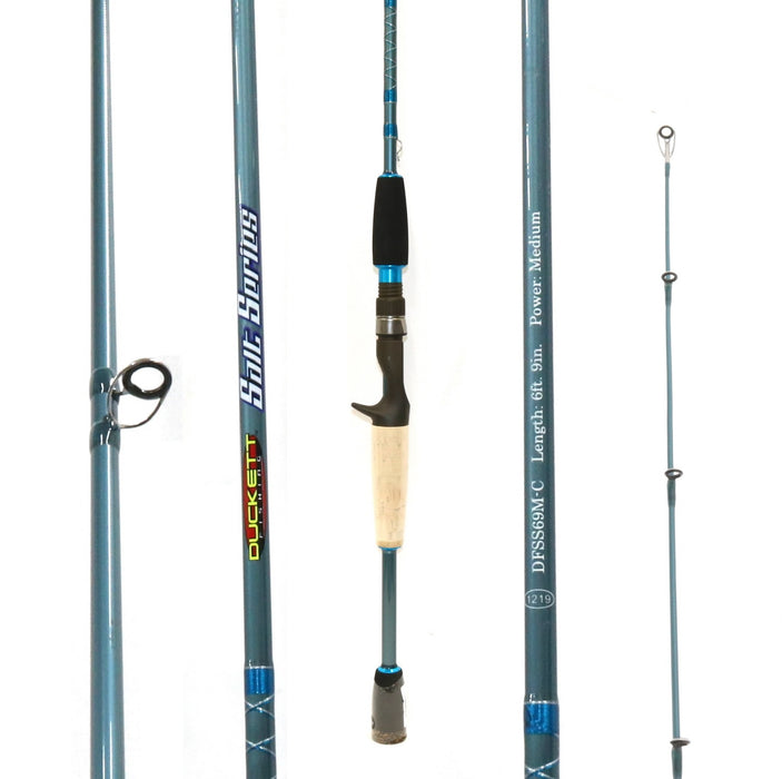 Duckett #DFSS69M-C Salt Series Casting Rod 6'9" Medium 1pc