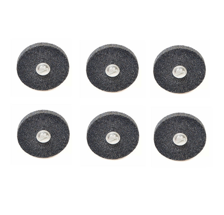 Forney #60052 1/4" X 2" D Mounted Grinding Wheels ~ 6-Pack