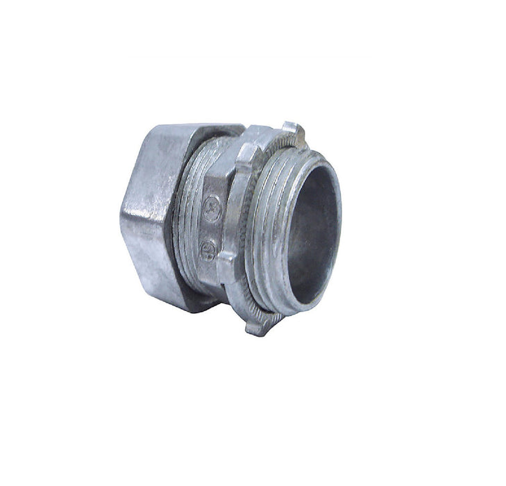 Sigma Engineered Solutions #49250 1/2" D Die-Cast Zinc Compression Connector For EMT ~ 10-Pack
