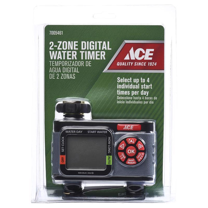 Ace #A73100-ADI HydroLogic Programmable 2 Zone Digital Water Timer