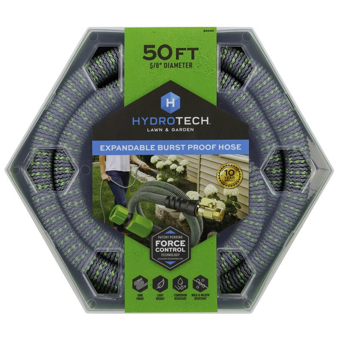 Hydrotech #8989C3 5/8 in. D X 50 ft. L Medium Duty Expandable Lightweight Garden Hose