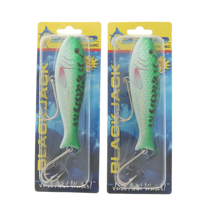 Braid #917 Black Jack 4" Green Mackerel Bait Lure ~ 2-Pack