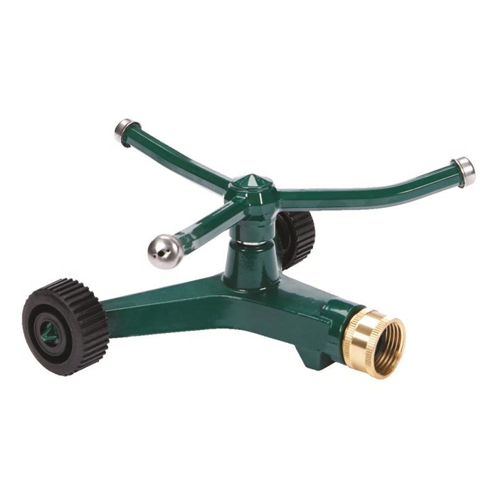 Ace #7000A Metal Wheeled Base Rotating Sprinkler 1600 sq ft ~ 2-Pack