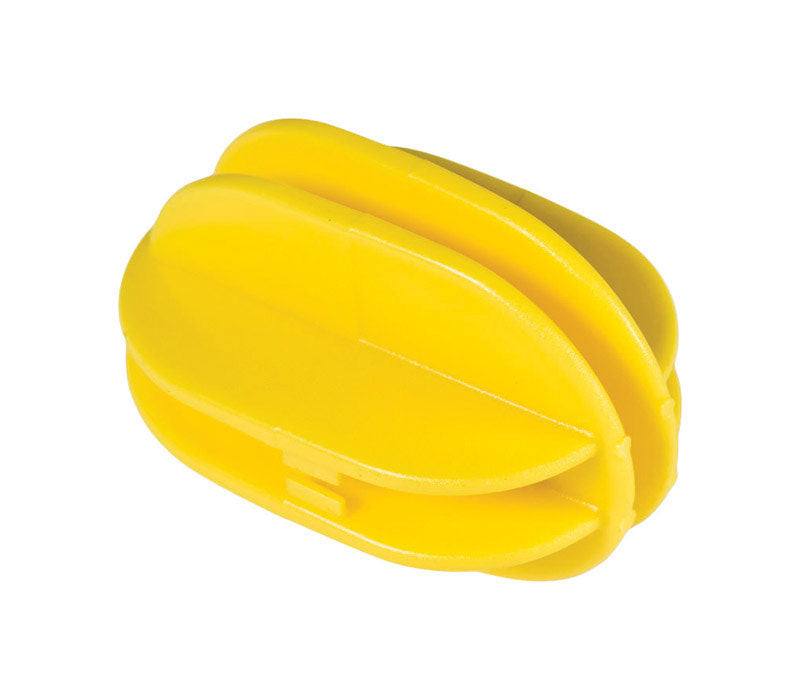 Dare #BW-KK-10 Corner Post Insulator Yellow ~ 5-Pack