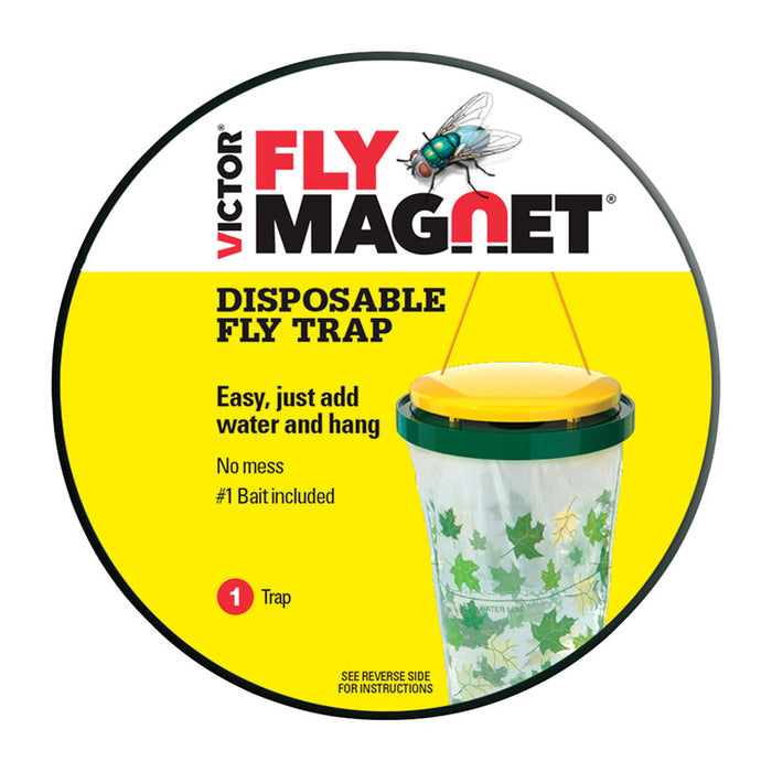 Victor #M530 Fly Magnet Outdoor Disposable Fly Trap ~ 2-Pack