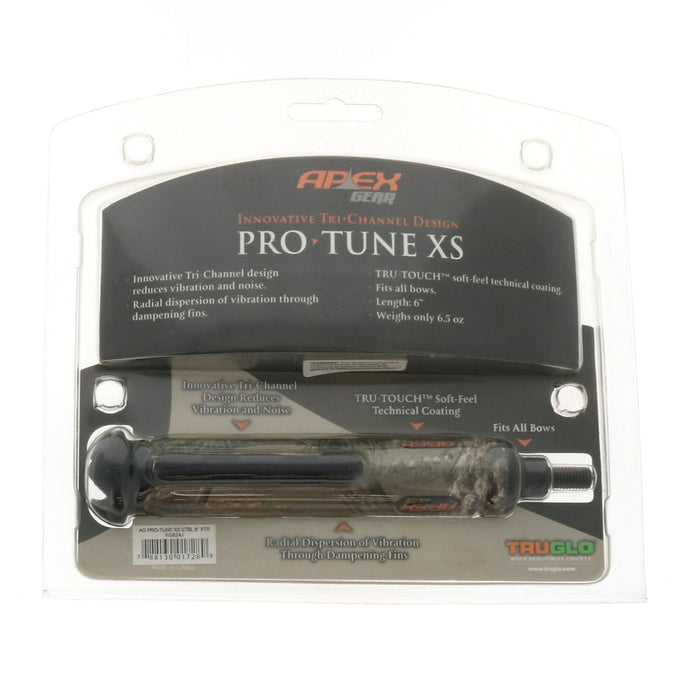 TruGlo #AG824J Apex Gear Pro Tune XS 6" Stabilizer Realtree Xtra