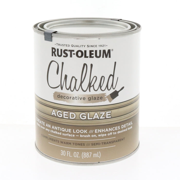 Rust-Oleum #315881 Chalked Decorative Aged Glaze Brown