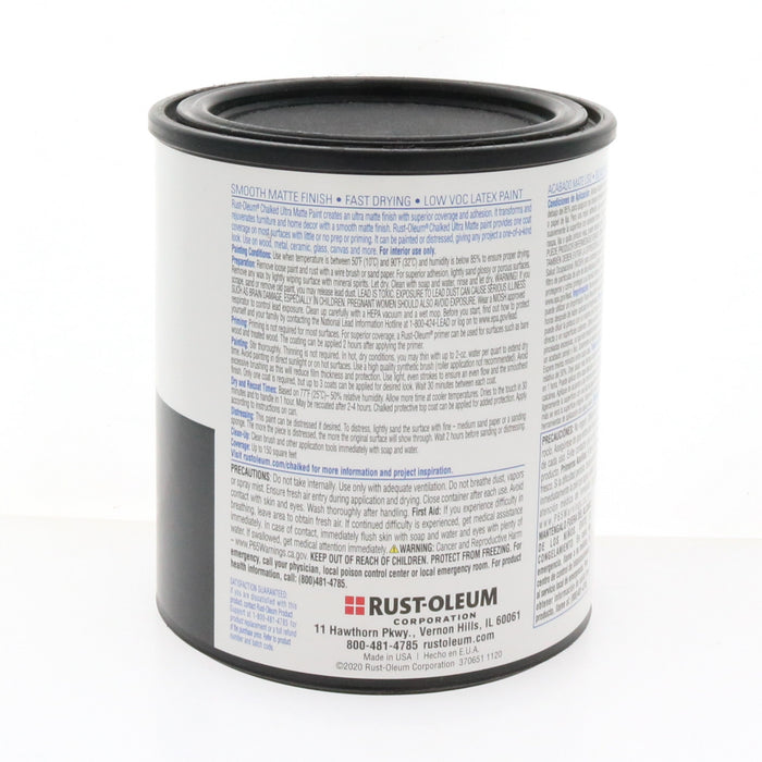 Rust-Oleum #285144 Chalked Ultra Matte Paint Charcoal