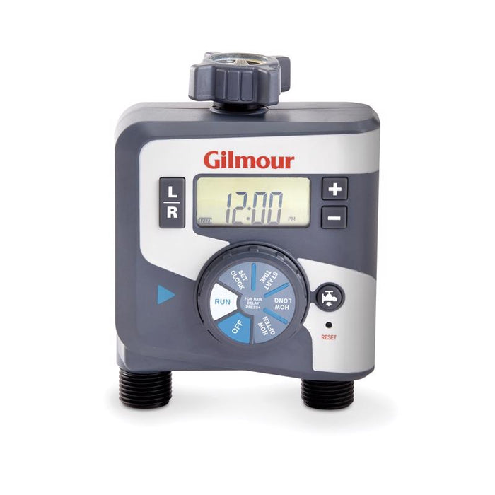 Gilmour #804014-1001 Programmable 2 Zone Water Timer