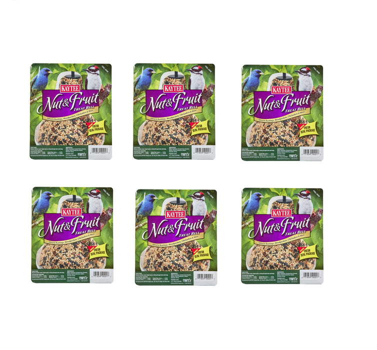 Kaytee #100064693 Nut & Fruit Songbird Millet Seed Bell 15 oz ~ 6-Pack