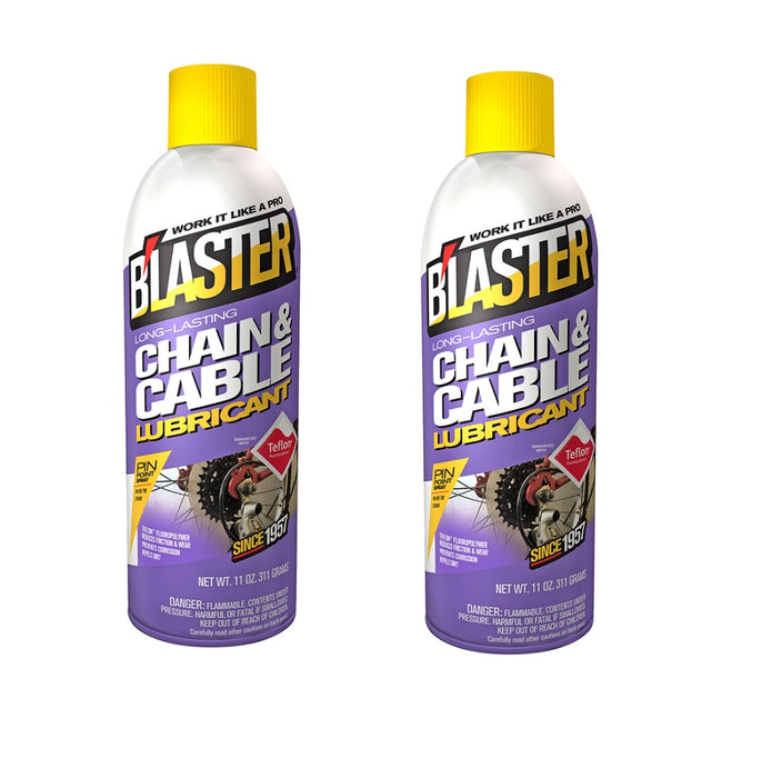 Blaster #16-CCL Chain and Cable Lubricant 11 oz ea ~ 2-Pack
