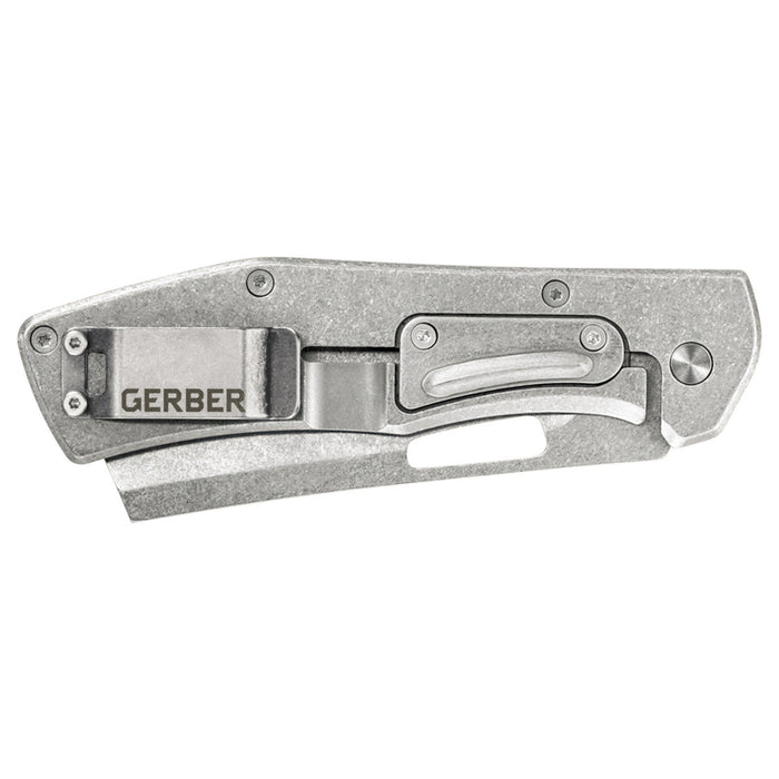 Gerber Flatiron #31-003518N Black 7CR17MOV Steel 8.5 in. Folding Knife