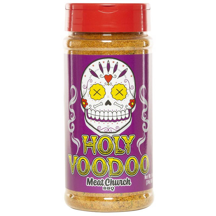 Meat Church #7.93151E+11 Holy Voodoo BBQ Seasoning Rub ~ 14 oz Bottle