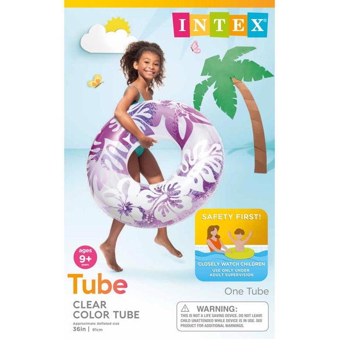 Intex Assorted Vinyl Inflatable Floating Tube ~ 3-Pack