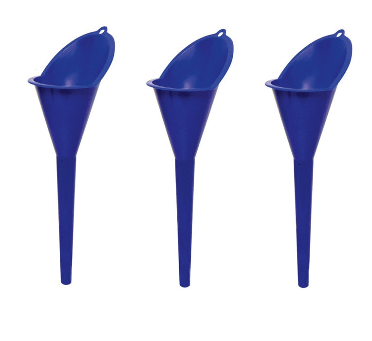 FloTool #10701WR Blue 10-3/4 in. H Plastic 5-1/2 oz Funnel ~ 3-Pack