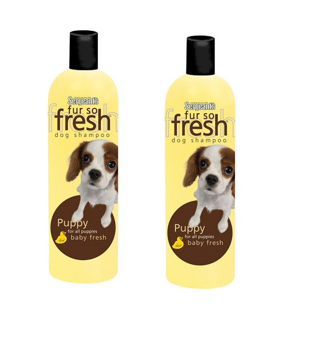 Sergeant's #03803 Fur So Fresh Powder Dog Shampoo 18 oz ~ 2-Pack ~ 36 oz Total