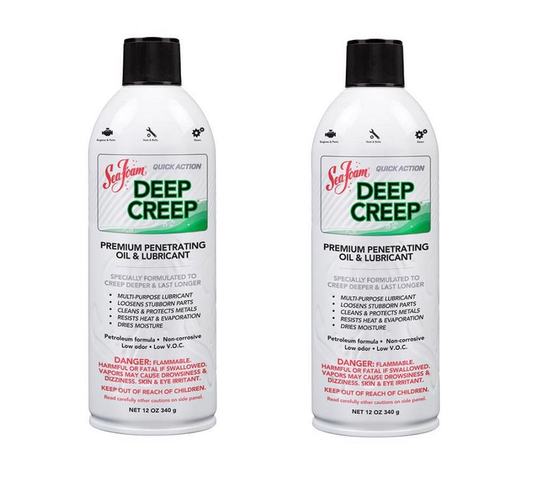 Sea Foam #DC14 Aerosol Penetrating Oil 12 oz ~ 2-Pack