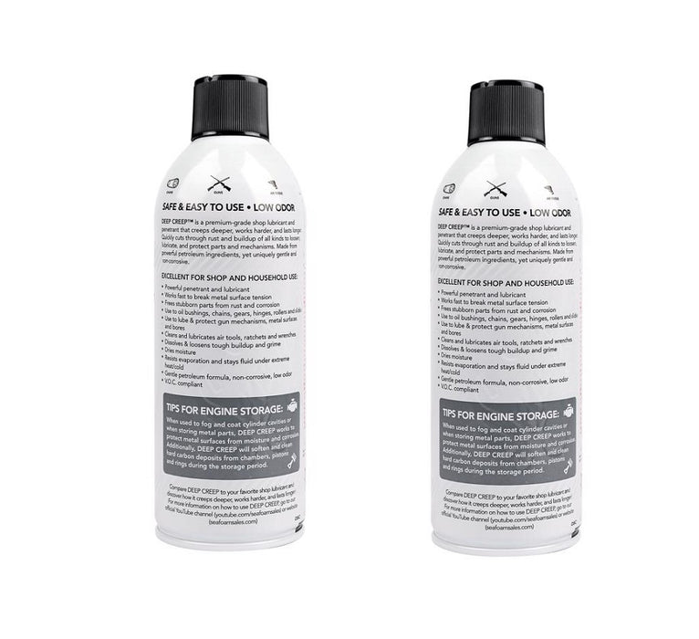 Sea Foam #DC14 Aerosol Penetrating Oil 12 oz ~ 2-Pack