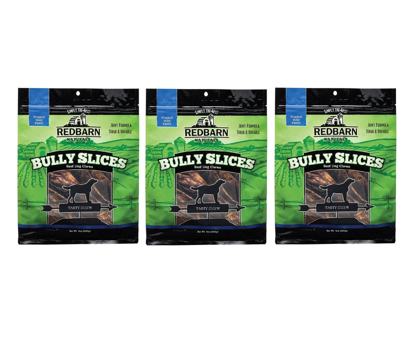 Redbarn #255001 Bully Slices All Size Dogs Rawhide Chips Beef 3 in. L ~ 3-Pack