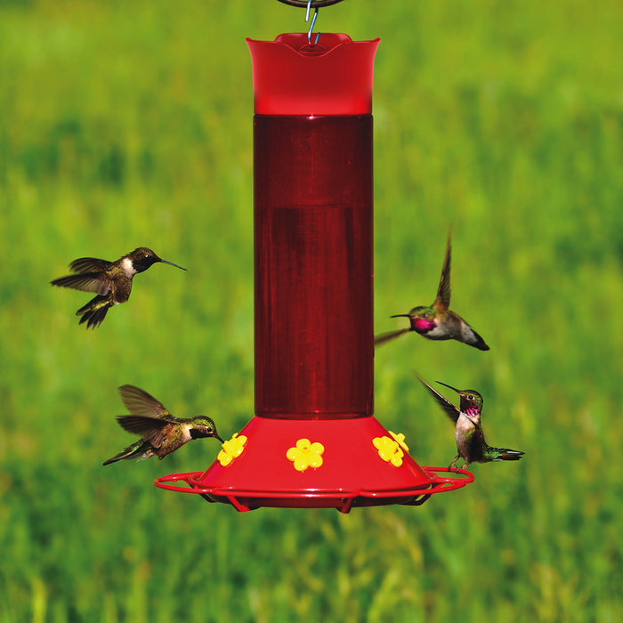 Perky-Pet #409 Hummingbird 30oz Plastic Hanging Nectar Feeder ~ 2-Pack