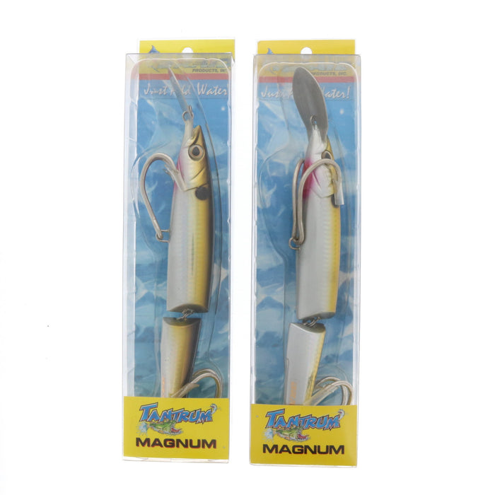 Braid #408-53 9.5" Shad Tantrum Magnum & jointed Plug Bait Lure ~ 2-Pack