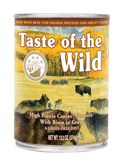 Taste of the Wild #1791 High Prairie Adult Bison Dog Food Grain Free 13.2 oz ~ 12-Pack