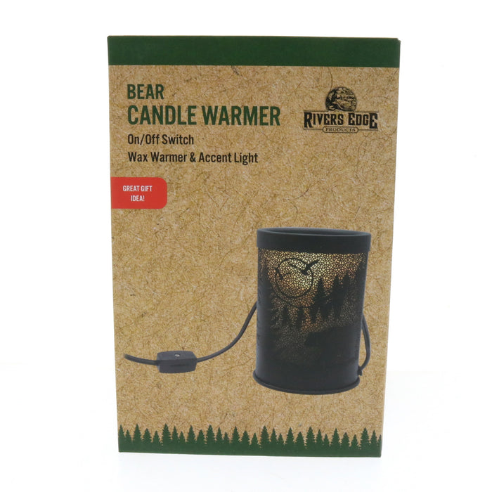 Rivers Edge #2881 Bear Candle Warmer Wax Melt Warmer