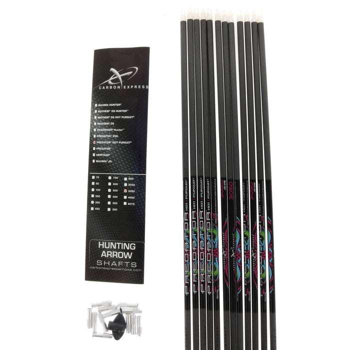 Carbon Express #50894 Predator Hot Pursuit 350 - 12PK Shafts