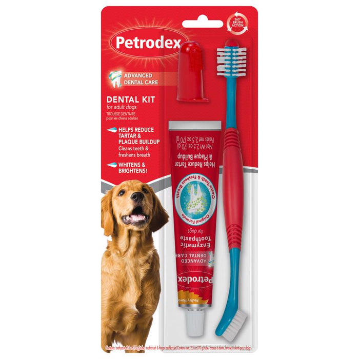 Sentry #52077 Petrodex Dog Oral Care Dental Kit