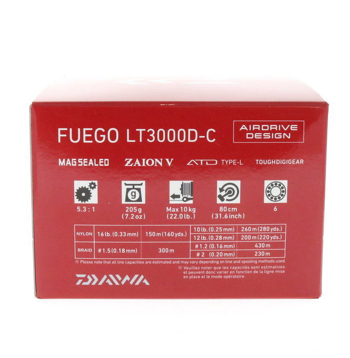 Daiwa Fuego LT3000D-C Spinning Reel 5.3:1
