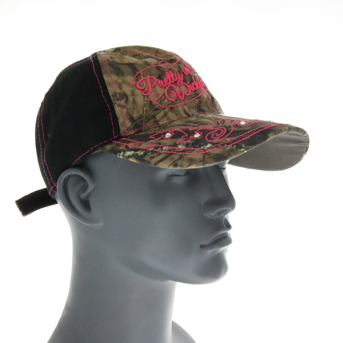 Signatures #MIDFCG3 Pretty In Pink Wicked In Spurs Ladies Fit Baseball Cap