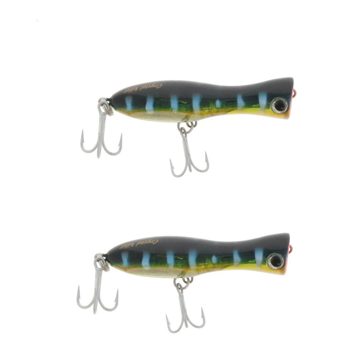 Braid Tantrum 5" Crystal Killer Fishing Bait/Lure Yellow Fin Tuna 1.31oz ~ 2-Pack