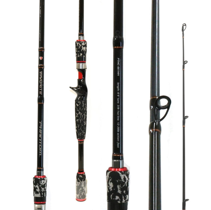 Favorite PTMC-661MH Phantom 6'6" Medium Heavy Casting Rod